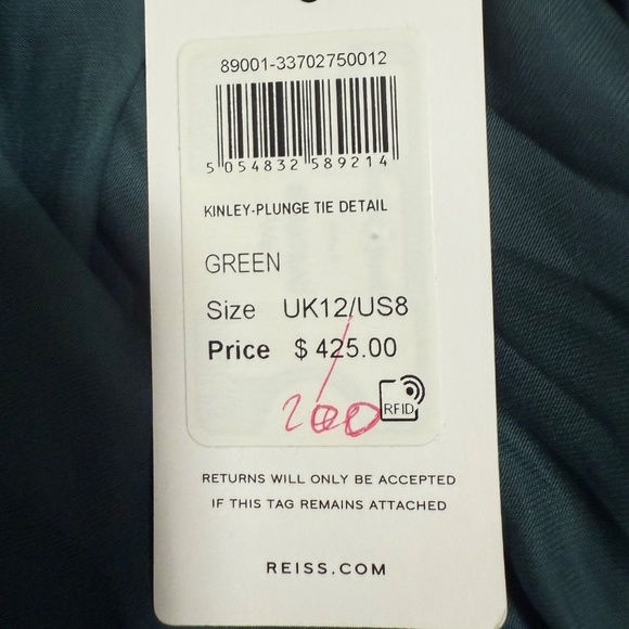 Reiss NWT Kinley Jumpsuit - Picture 2 of 2